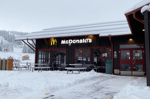 Woman tries 'world's only ski-thru' McDonald's – but people point out one flaw