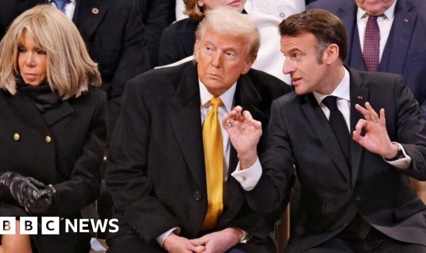 World leaders join Macron for Notre-Dame cathedral reopening