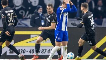 Zweite Bundesliga: Hertha BSC Berlin verliert gegen Preußen Münster