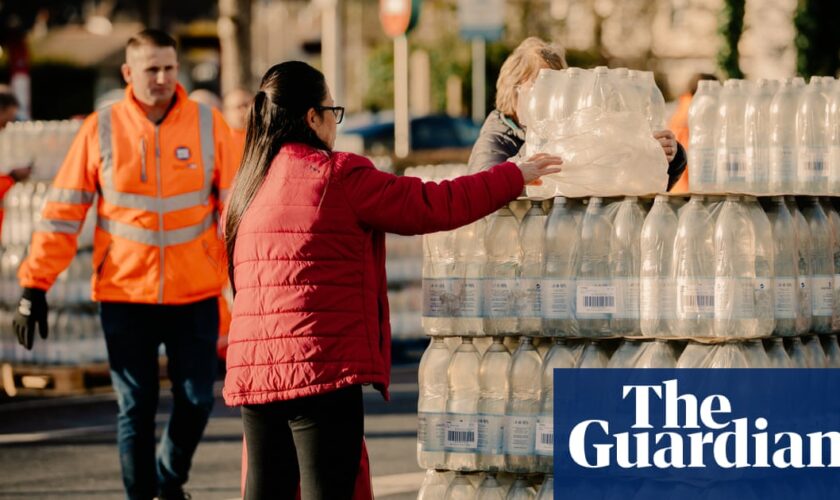 ‘These water companies have got a damn nerve’: anger in England as 58,000 homes lose supply while bills surge