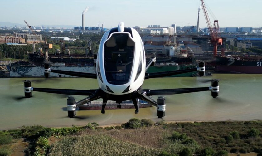 Pilotless passenger drones and driverless taxis as China pushes boundaries of travel