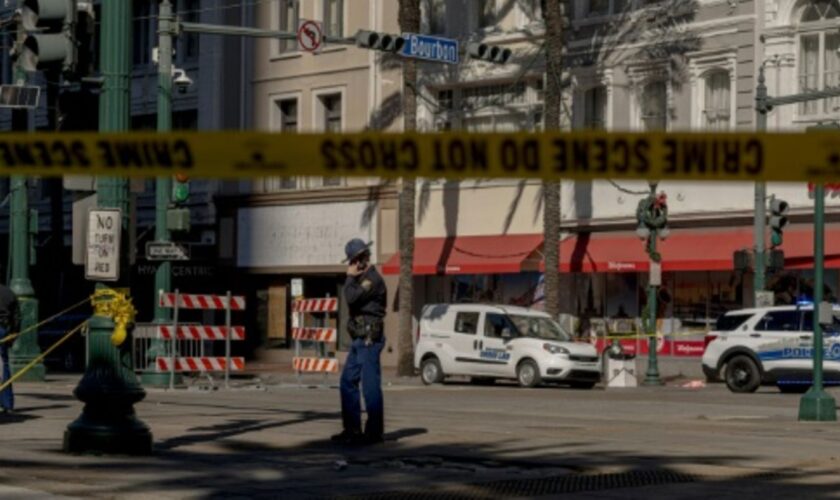 French Quarter in New Orleans nach der Auto-Attacke