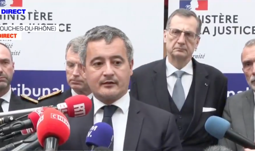 À Marseille, Gérald Darmanin déplore un « manque de moyens très important » qui nuit à la justice