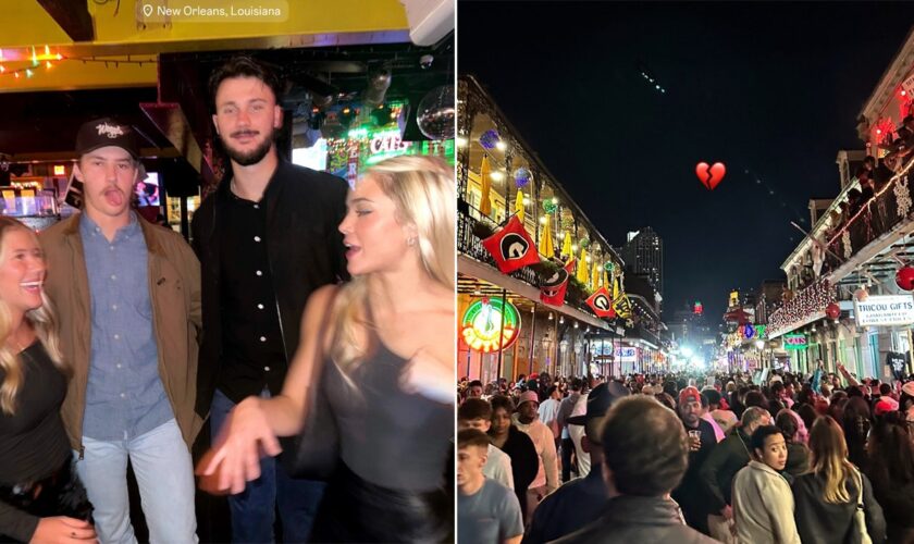 Livvy Dunne, Paul Skenes celebrate New Year's in New Orleans hours before deadly terror attack