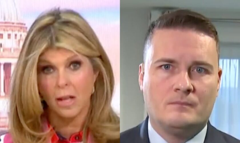 GMB host Kate Garraway calls out Wes Streeting for ‘excessive debt’ owed after husband’s death