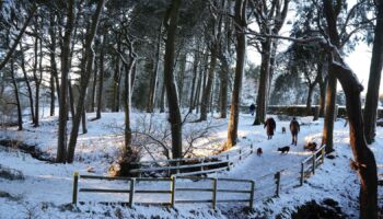 Warnings for snow and freezing rain across the UK over the weekend