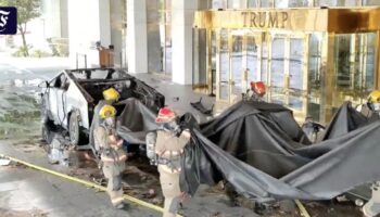 Cybertruck explodiert vor Trump-Hotel: Ermittler sehen kein Terror-Motiv