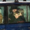 Princes William and Harry with Tiggy Legge-Bourke in a car at Zurich airport in 1995. Pic: PA