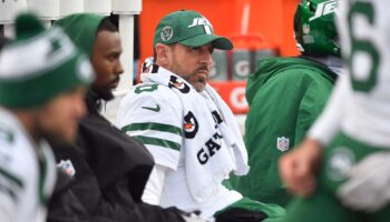 Aaron Rodgers fined $11,255 ahead of finale of Jets' abysmal season