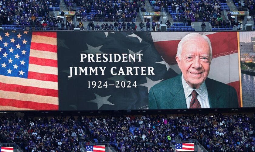 Verstorbener US-Präsident: Die USA nehmen Abschied von Jimmy Carter