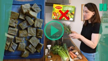 On a testé une recette facile de bouillon de légumes en cube maison, après les excès des fêtes