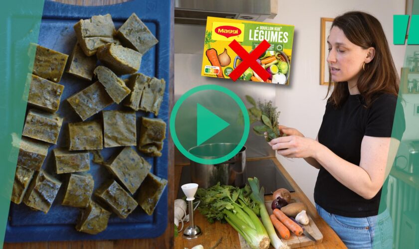 On a testé une recette facile de bouillon de légumes en cube maison, après les excès des fêtes