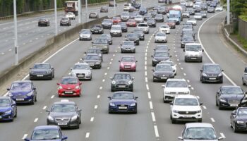 File photo dated 03/06/22 of vehicles on the M25 motorway near Egham, Surrey. The highest-earning 0.1% of Britons cause 12 times more greenhouse gas emissions from their transport than the average person, a report suggests. Research by the IPPR think tank found that half of all transport emissions come from just a sixth of the population in Great Britain, while the most polluting 10% of the population are responsible for 42% of emissions. Issue date: Wednesday May 29, 2024.