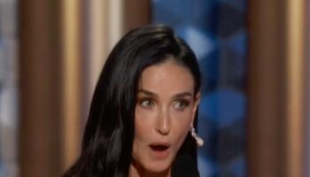 Demi Moore shares hurtful comment that ‘corroded’ her career in Golden Globes acceptance speech