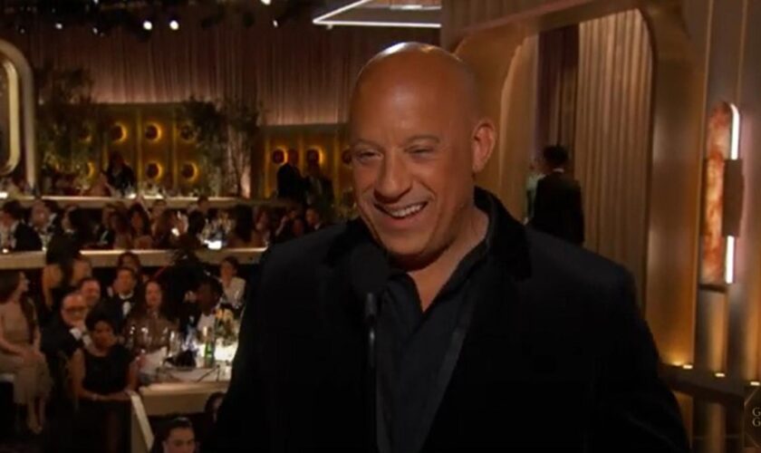 Aux Golden Globes, les retrouvailles de Vin Diesel et Dwayne Johnson amusent beaucoup les internautes