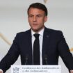 Le président français Emmanuel Macron prononce son discours devant les ambassadeurs de France en poste dans le monde, le 6 janvier 2025, à l'Elysée, à Paris.