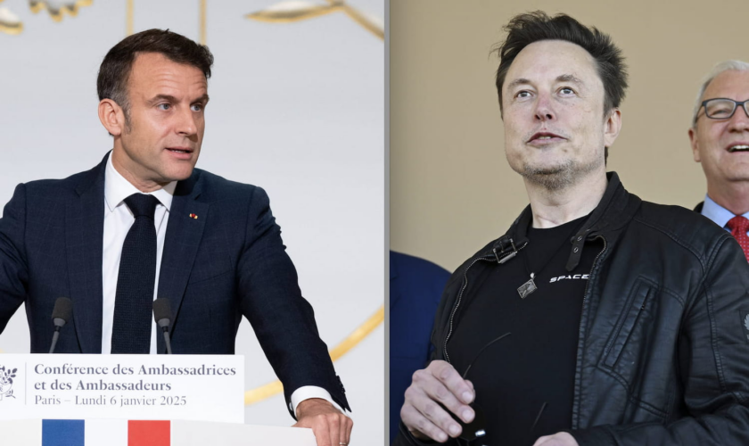 En une phrase, Emmanuel Macron se paye Elon Musk et envoie un message politique