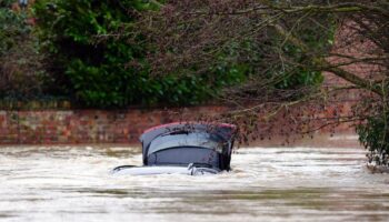 UK weather live: Man’s body found near Yorkshire river as dozens rescued from flooded homes