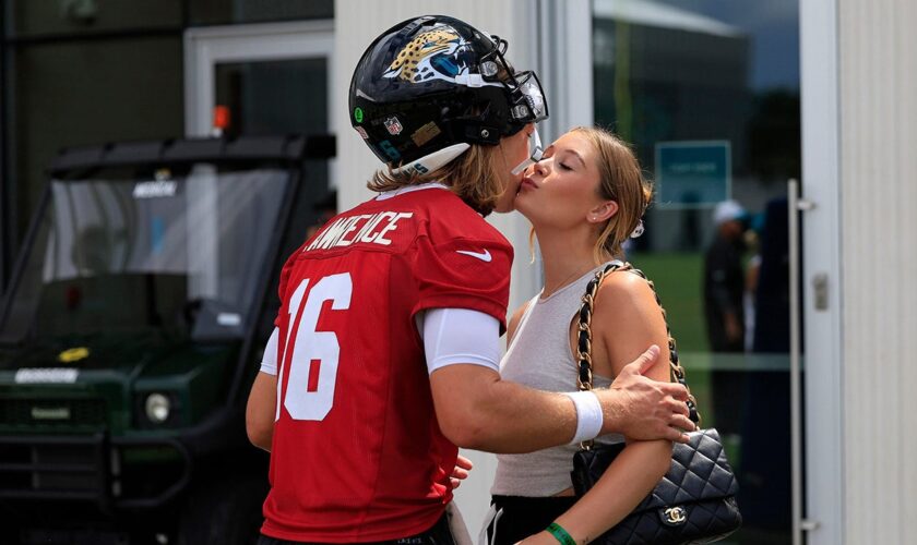 Jaguars star Trevor Lawrence, wife Marissa, announce birth of 1st child: ‘Thank you Jesus for our girl’