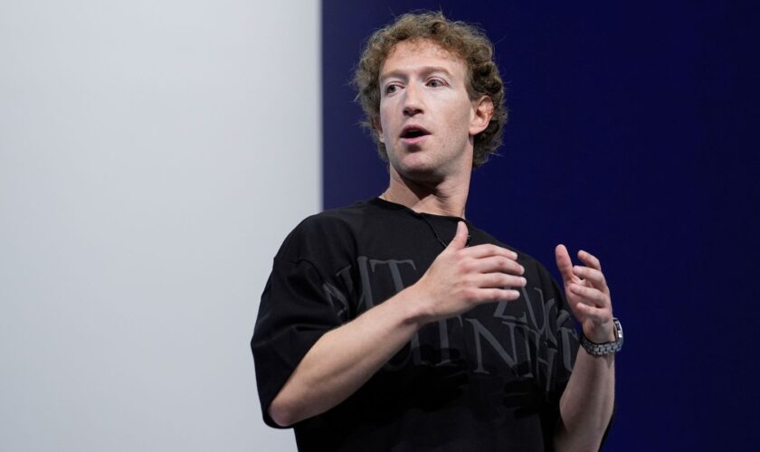 Mark Zuckerberg. Pic: AP