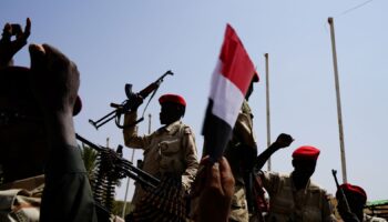 RSF soldiers in Khartoum, Sudan, June 2019. Pic: Reuters