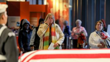 Jimmy Carter funeral latest: Former president lies in state at US Capitol Rotunda