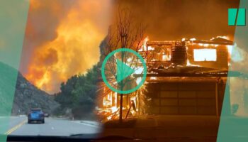 Les images terrifiantes de Los Angeles menacée par un violent feu de forêt