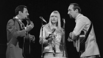 Peter, Paul and Mary Circa performing in the 1960s. Pic: Ralph Dominguez/MediaPunch /IPX/AP