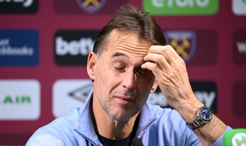 Julen Lopetegui sacked by West Ham with Graham Potter lined up as replacement