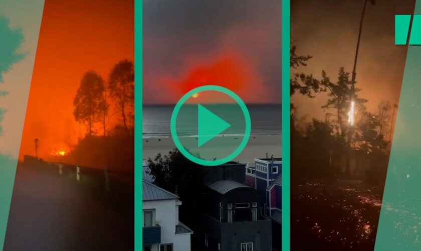 Incendies à Los Angeles : les images de Pacific Palisades envahissent les réseaux sociaux, et elles sont effrayantes