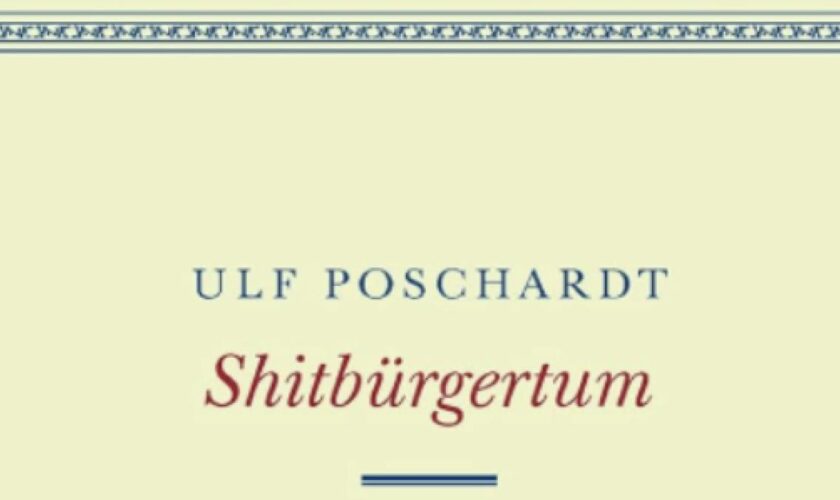 Ulf Poschardts „Shitbürgertum“ für Verlag zu polemisch