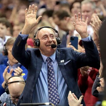 Broadcast legend Dick Vitale says vocal cords are cancer-free, could return to work soon