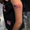 A 9-year-old girl who wanted a Trump tattoo was talked into a flag instead. Now, the artist is defending his work