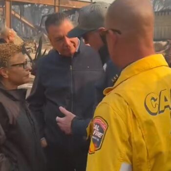 Los Angeles Mayor Karen Bass scrutinized for being abroad as wildfires ravage city