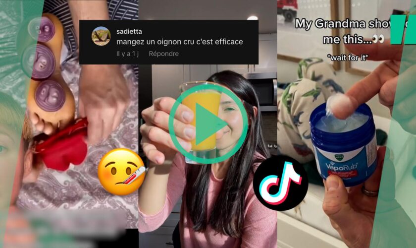 Contre la grippe, les remèdes farfelus de TikTok sont-ils vraiment efficaces ? Une médecin nous répond