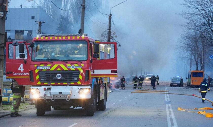 Guerre en Ukraine : au moins 13 morts dans un bombardement russe sur Zaporijjia