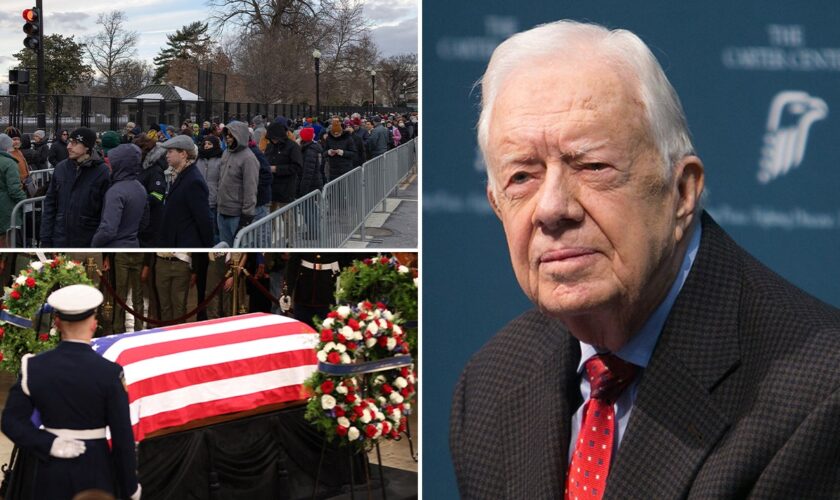 Americans flock to the Capitol to pay respects to former President Carter ahead of funeral: 'Job well done'