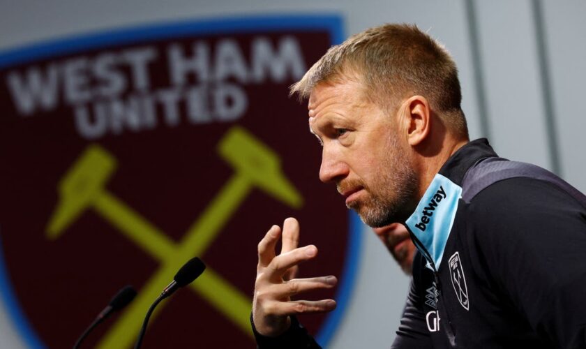 Graham Potter arrives at West Ham with an apology – but another failure won’t be easily forgiven