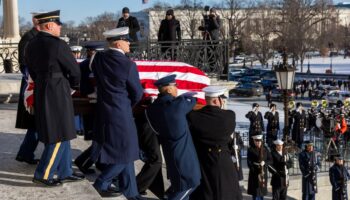 Jimmy Carter funeral live updates: Trump has lengthy chat with Obama as all five living presidents gather at service