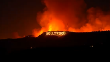 Incendies à Los Angeles : le panneau Hollywood en flammes ? Ne vous faites pas avoir par ces photos