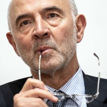 Pierre Moscovici, premier président de la Cour des Comptes, le 16 octobre 2024 à Toulouse