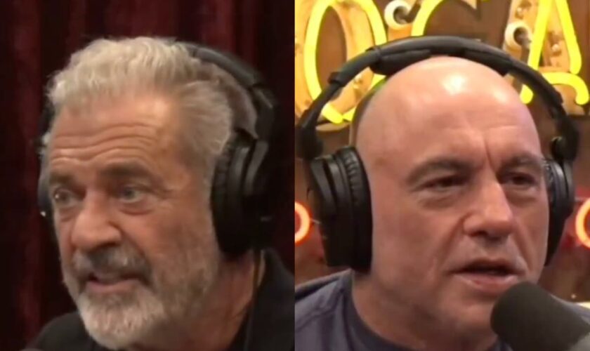 Mel Gibson says house burnt down while recording controversial Joe Rogan interview