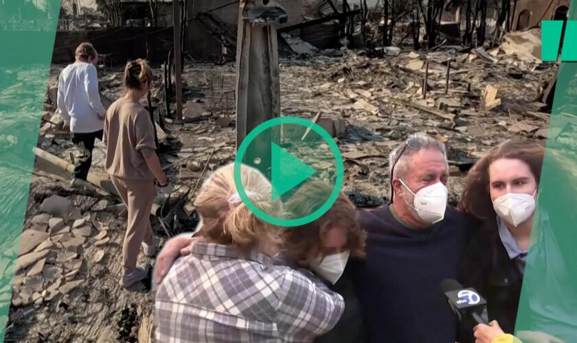 Incendie à Los Angeles : le témoignage poignant des habitants qui retrouvent leur maison détruite