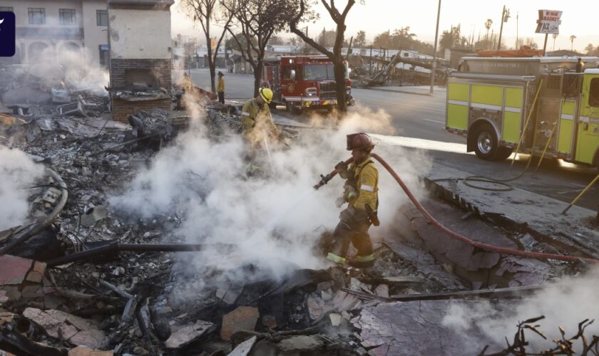 Brände in Los Angeles: Feuerwehrchefin macht Stadtverwaltung schwere Vorwürfe