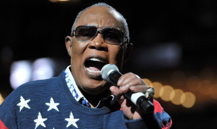 Sam Moore has died. File pic: AP