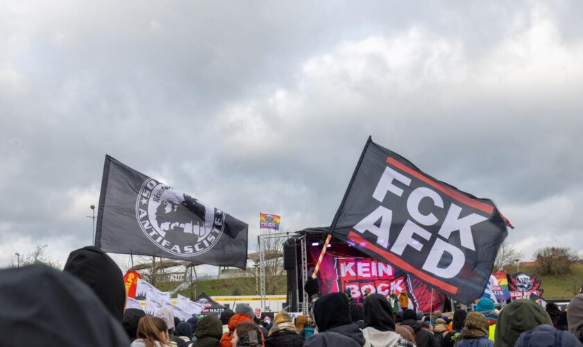 En Allemagne, des milliers de personnes manifestent contre un congrès du parti d’extrême droite AfD