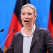 Alice Weidel hält eine Rede auf dem AfD-Parteitag