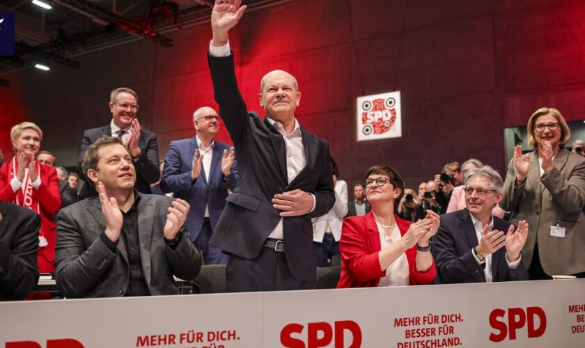 Liveblog zur Bundestagswahl:SPD bestätigt Scholz als Kanzlerkandidaten