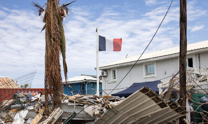 Les dégâts du cyclone Chido à Dzaoudzi, à Mayotte, le 28 décembre 2024