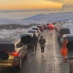 Derbyshire County Council complained that dozens of cars had blocked a route for its gritters.